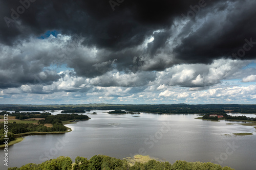 Lake Ezezers in eastern Latvia.