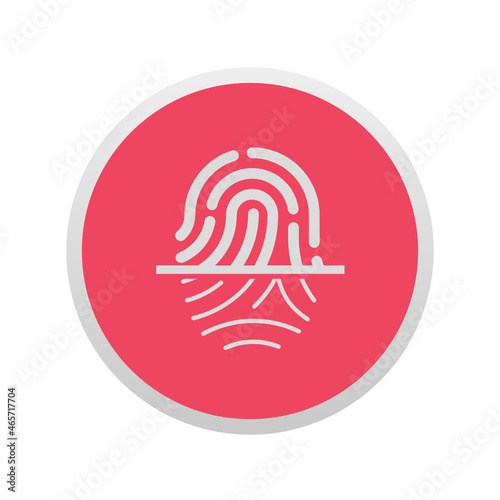 Scan Fingerprint - Sticker