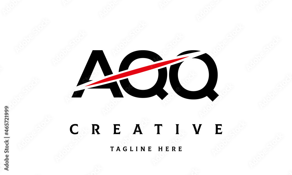 AQQ creative three latter logo vector AQQ creative three latter logo vector