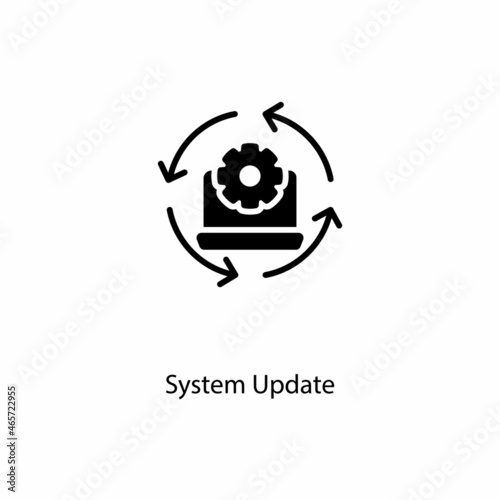 System Update icon in vector. Logotype