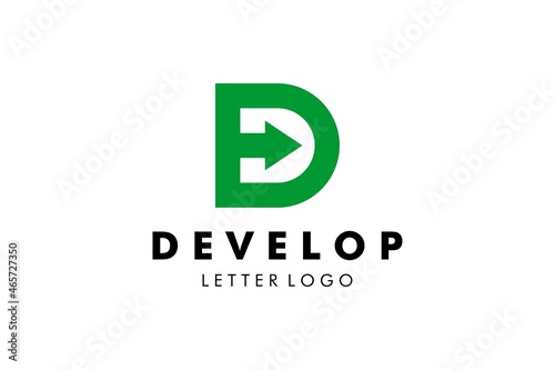 Free Download Letter D Logo : Suitable for Company Theme, Logistic Shipping Theme, Technology Theme, Initial Theme, Infographics and Other Graphic Related Assets. - GFXLoad