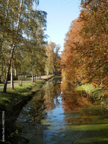 Die Orangerie und der Schloßpark in Meuselwitz im Altenburger Land