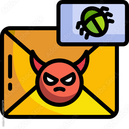 infected line icon