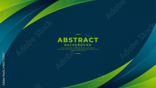 Abstract Green vector background.