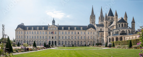 ABBAYE AUX HOMMES building, men's abbey, world heritage site located in the city of Caen, Calvados, France