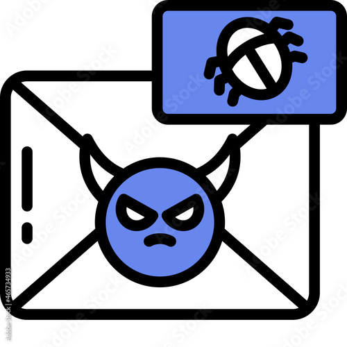 infected one color icon