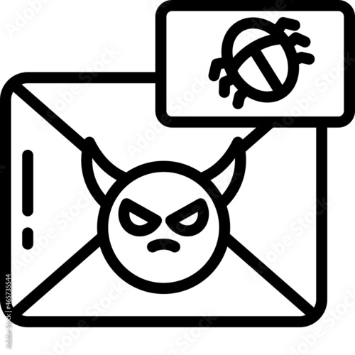 infected line icon