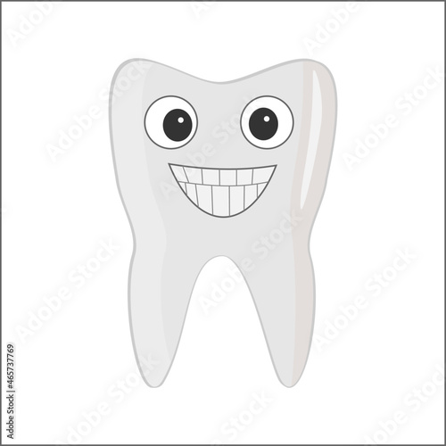 Smiling tooth