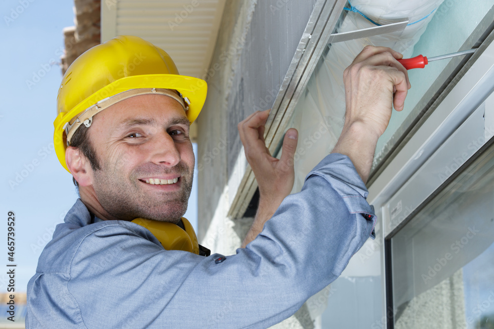 happy home renovation plumber fixing sewerage pipe at construction site happy home renovation plumber fixing sewerage pipe at construction site