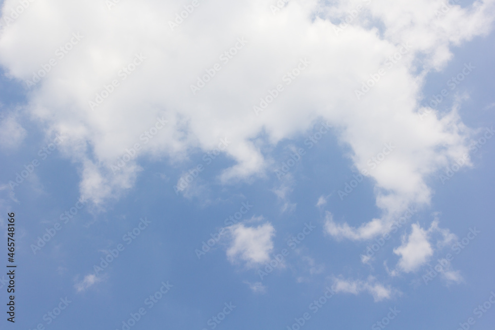 White clouds on blue sky White clouds on blue sky