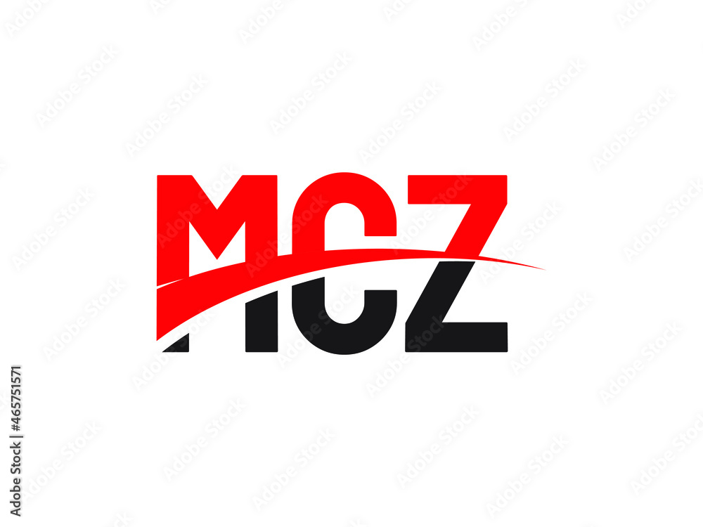 MCZ Letter Initial Logo Design Vector Illustration
