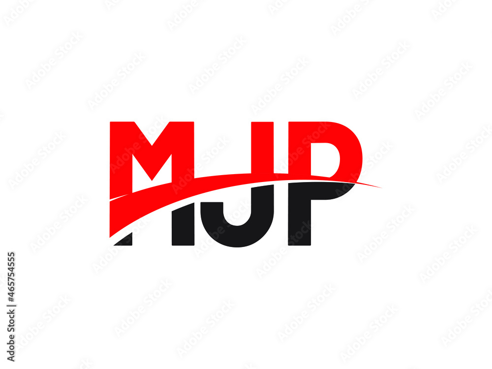 MJP Letter Initial Logo Design Vector Illustration MJP Letter Initial Logo Design Vector Illustration