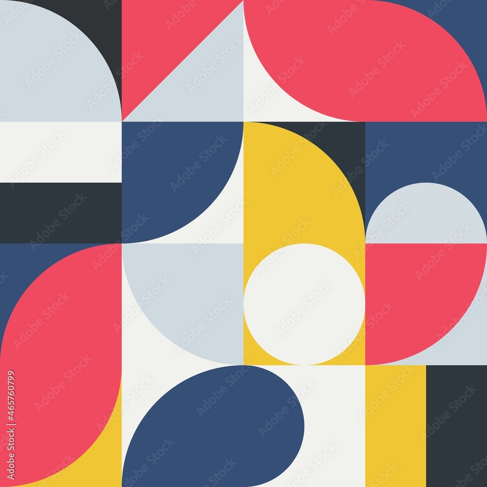Retro abstract squares, triangles, circles, vector template. Retro abstract squares, triangles, circles, vector template.