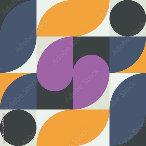  A sample of retro vintage wallpaper from the sixties. abstract print. vector or adjustment.	