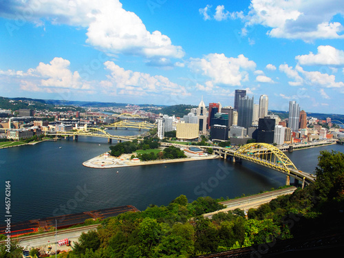 view of the city Pittsburgh