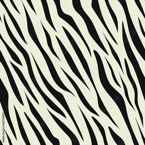 black and white stripes abstraction. seamless zebra print. for clothes or printing 
