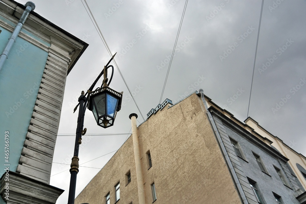 Old houses in the city of Saint-Petersburg, Russia Old houses in the city of Saint-Petersburg, Russia
