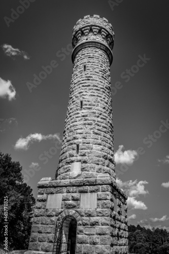 Fototapet Historical Wilder tower located in Chickamauga Battlefield in Chickamauga, Tenne