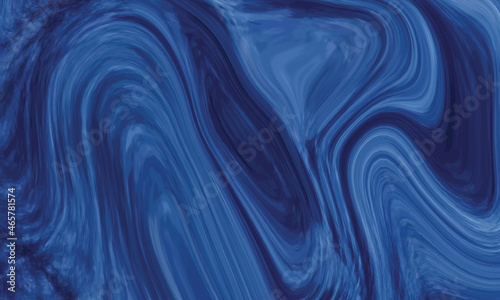 spiral twirl wave wall art background. blue sky navy colorful modern stylish realistic illustration design.
