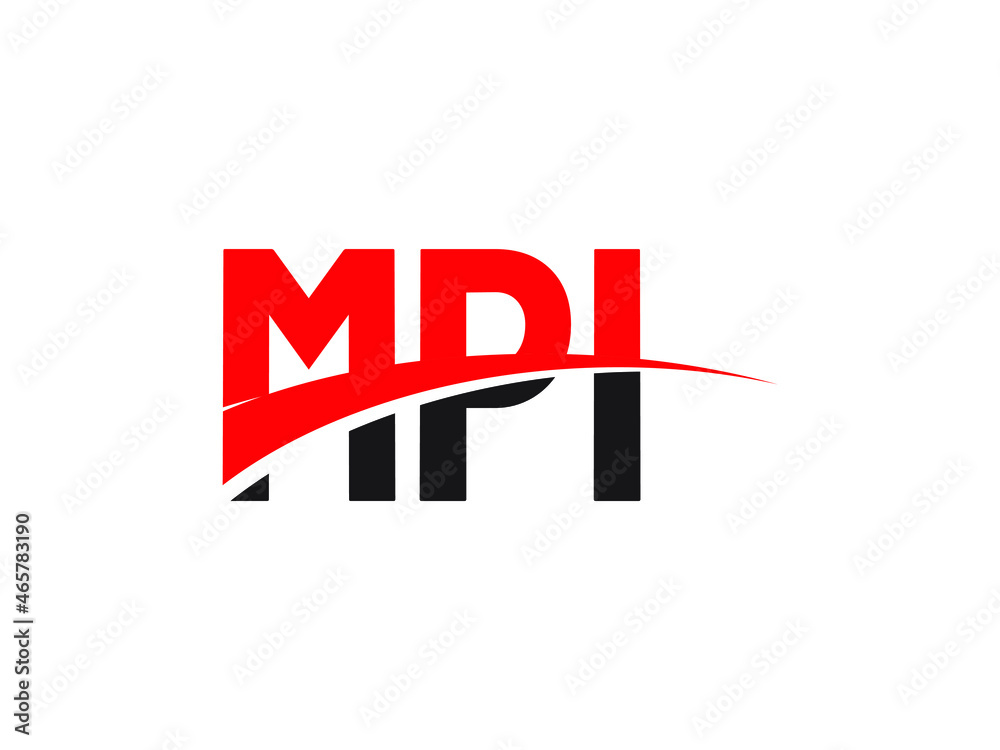 MPI Letter Initial Logo Design Vector Illustration MPI Letter Initial Logo Design Vector Illustration