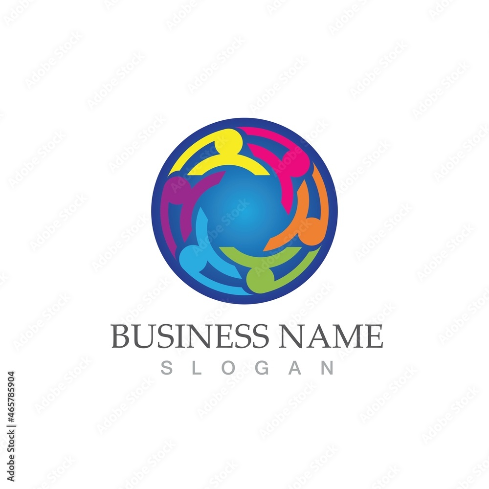 Community, network and social icon