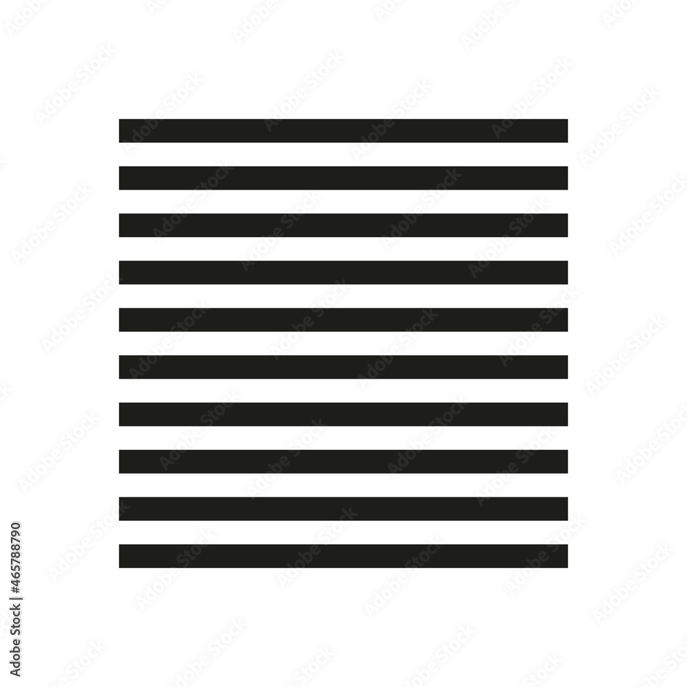 Stripe template on white background. Geometric decoration element. Vector line banner. Stripe template on white background. Geometric decoration element. Vector line banner.