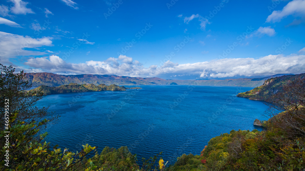 青森県　十和田湖の風景
