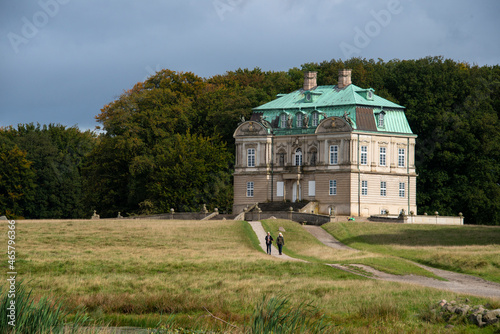 Chateau, Parc, Fôret, Dyrehaven, Jægersborg Dyrehave, Danemark photo