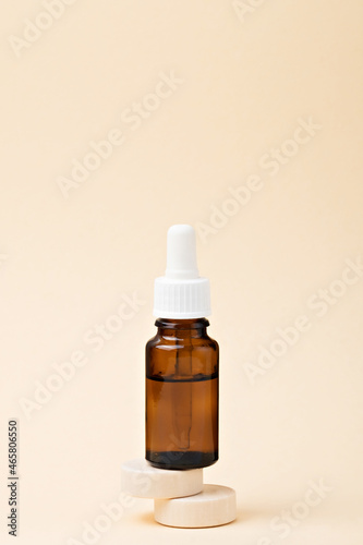 Serum or oil dropper. Natural cosmetics.