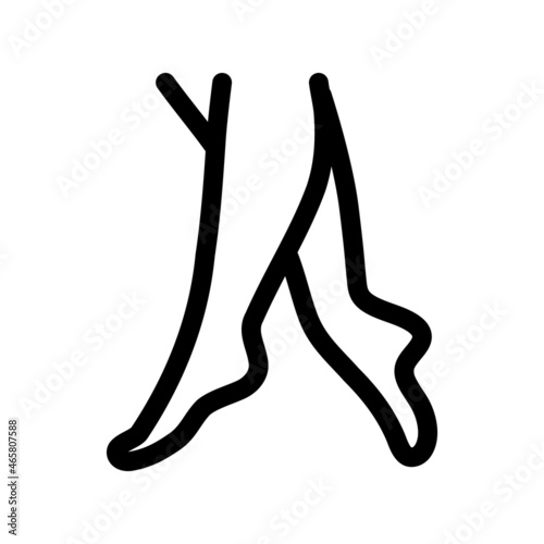 varicose outline icon