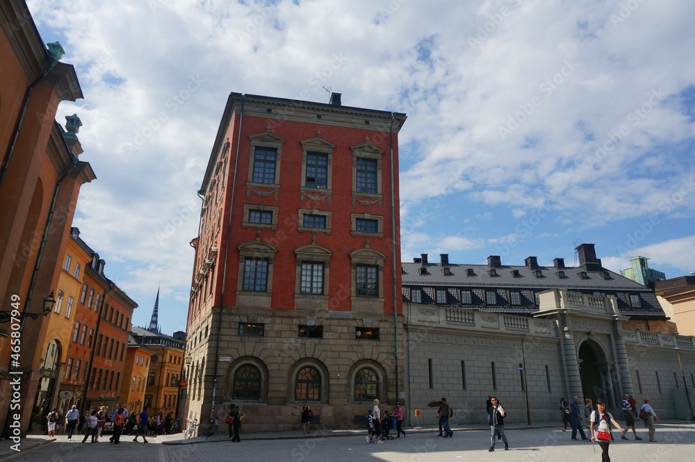 Fototapeta premium Gamla stan, Stockholm, Sweden