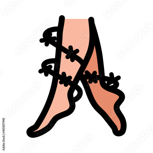 varicose color icon