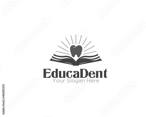 book education dental guide health logo designs for medical and clinic service education