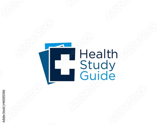 health book study guide logo designs for education dental care logo