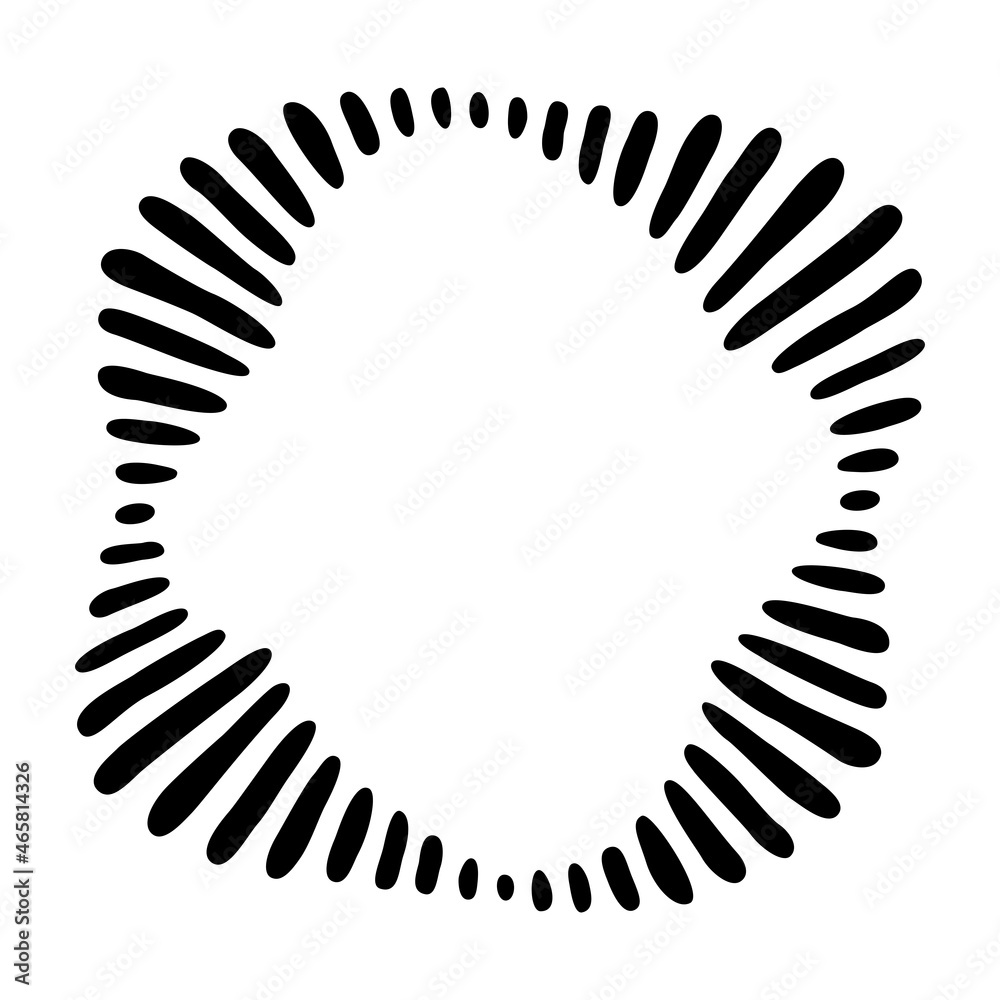 Abstract geometric ornament, striped frame from hand drawn elements. Decorative pattern isolated on white background. Place for text. Vector monochrome illustration for invitations, greeting cards. Abstract geometric ornament, striped frame from hand drawn elements. Decorative pattern isolated on white background. Place for text. Vector monochrome illustration for invitations, greeting cards.