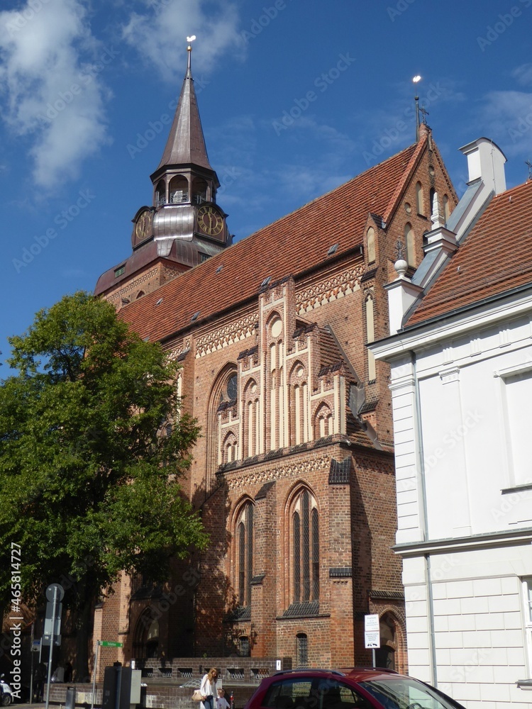 Parish Church of St. Marien in Guestrow, Mecklenburg-Western Pomerania, Germany