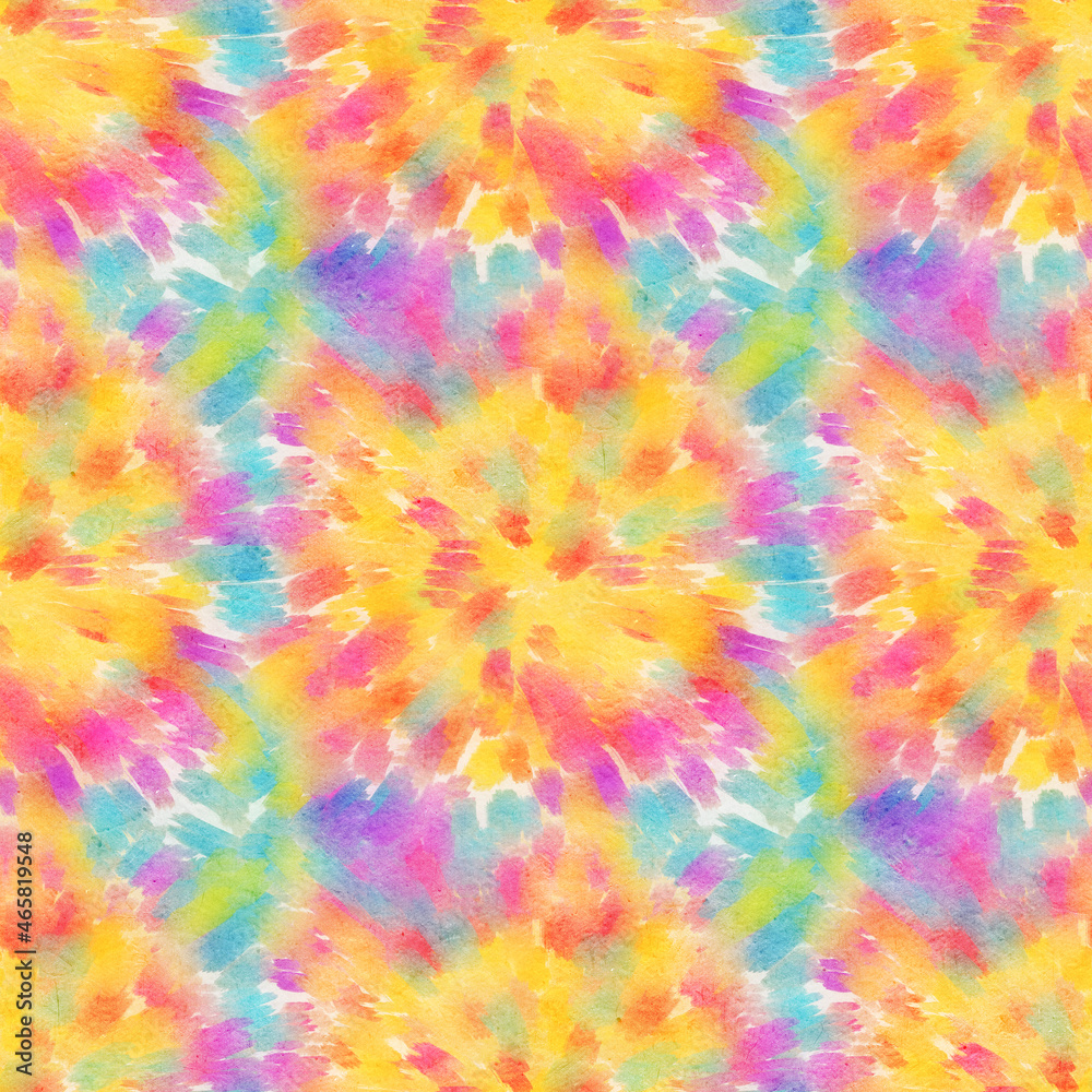 seamless pattern with watercolor spots