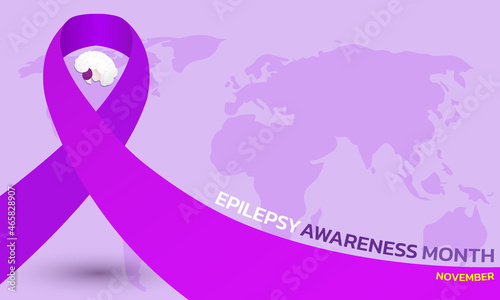 November is National Epilepsy Awareness Month. Purple Day.