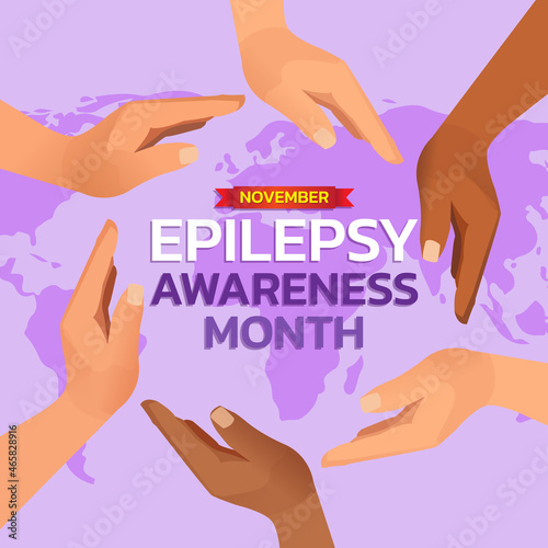 November is National Epilepsy Awareness Month. Purple Day.