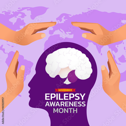 November is National Epilepsy Awareness Month. Purple Day.