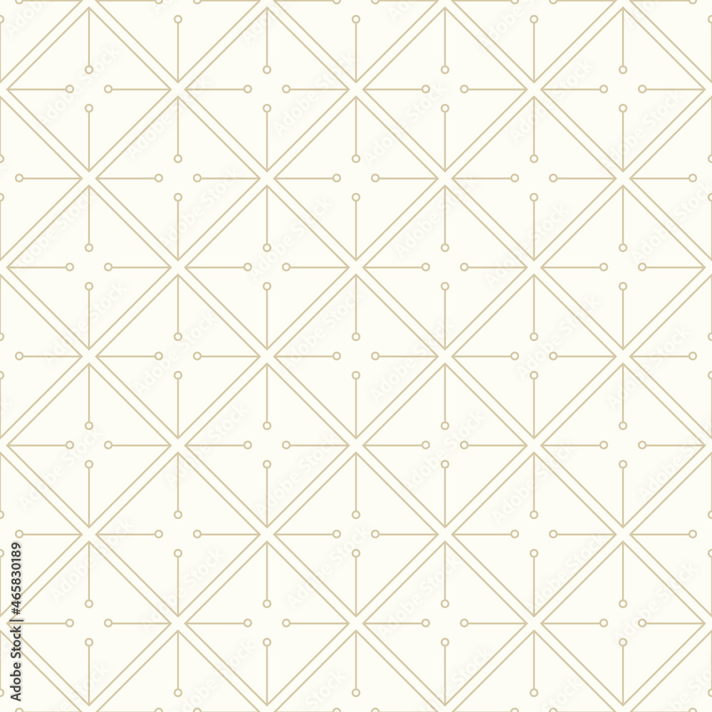 Fototapeta premium Geometric Seamless Pattern Vector Background