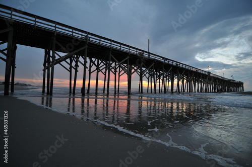 pier at sunrise