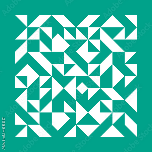 Green cover or card design. Geometric vector illustration. Free Download Green cover or card design. Geometric vector illustration. - GFXLoad