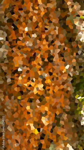 mosaic background in orange colors