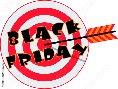 Obraz na płótnie Black Friday Target