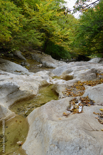 river in the mountains