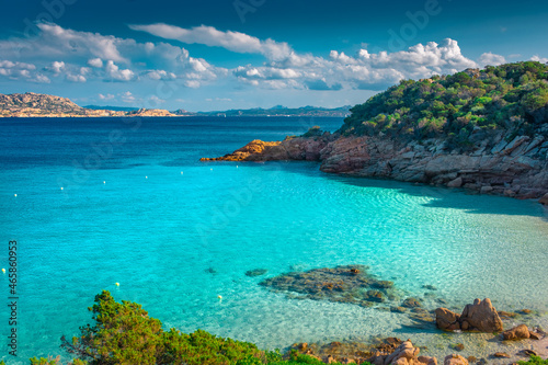 Amazing beach of Spargi island, Maddalena Archipelago, Sardinia Italy