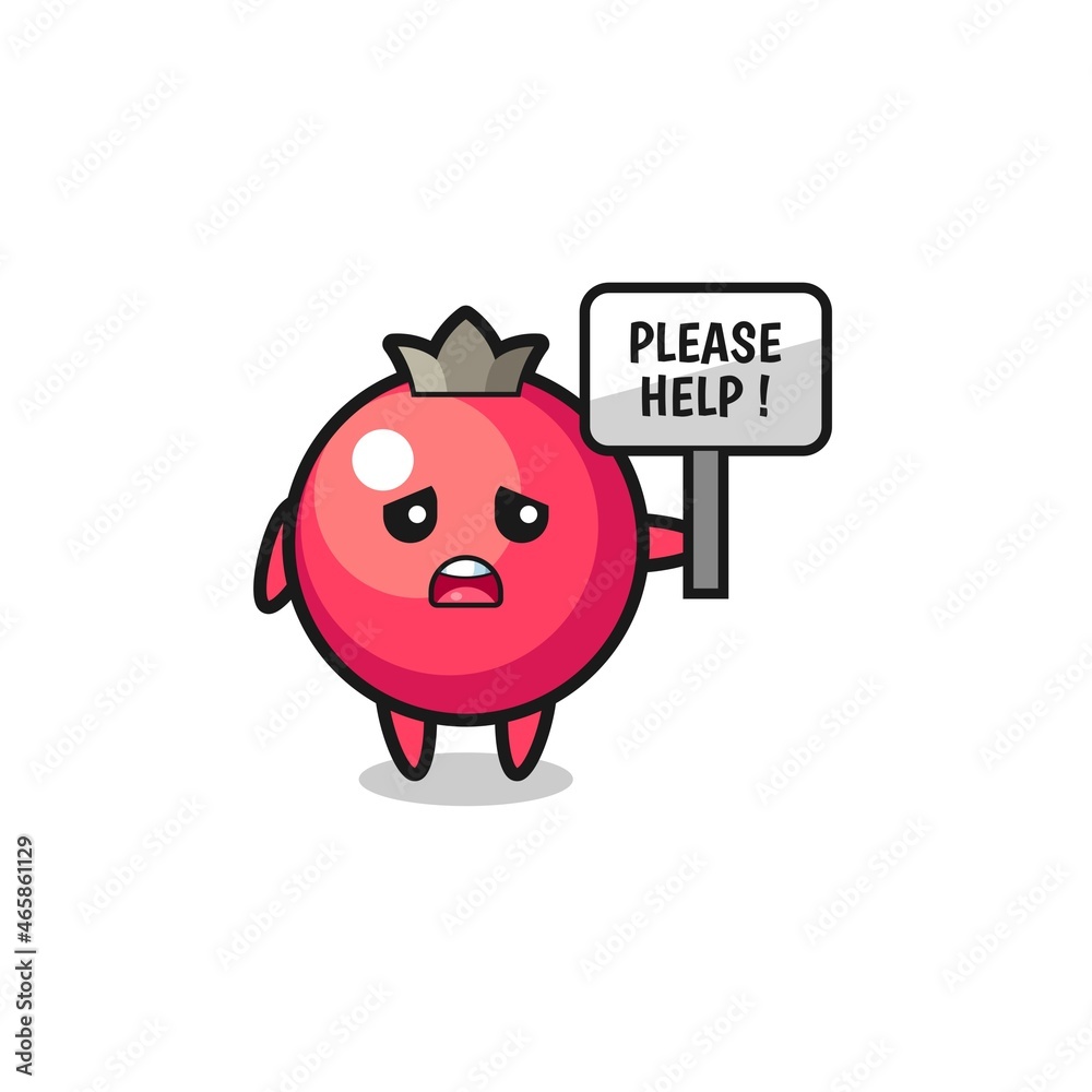 cute cranberry hold the please help banner cute cranberry hold the please help banner