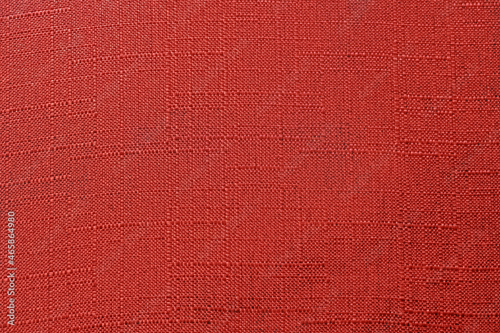 Fototapeta premium Dark texture of rough fabric with a pattern of lines. Textile abstract background