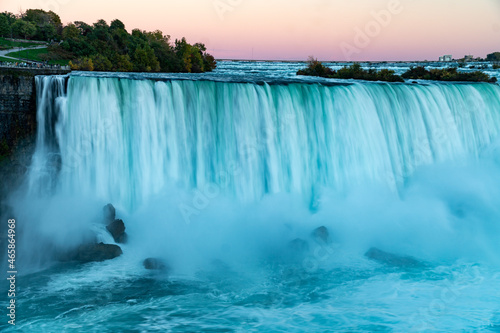 Niagara Falls, ON - View of Niagara Falls from the Ontario, Canada Side